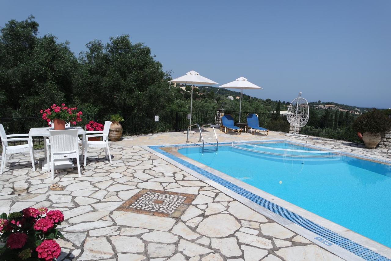 Villa Bacchus Kassiopi Corfu Exterior foto