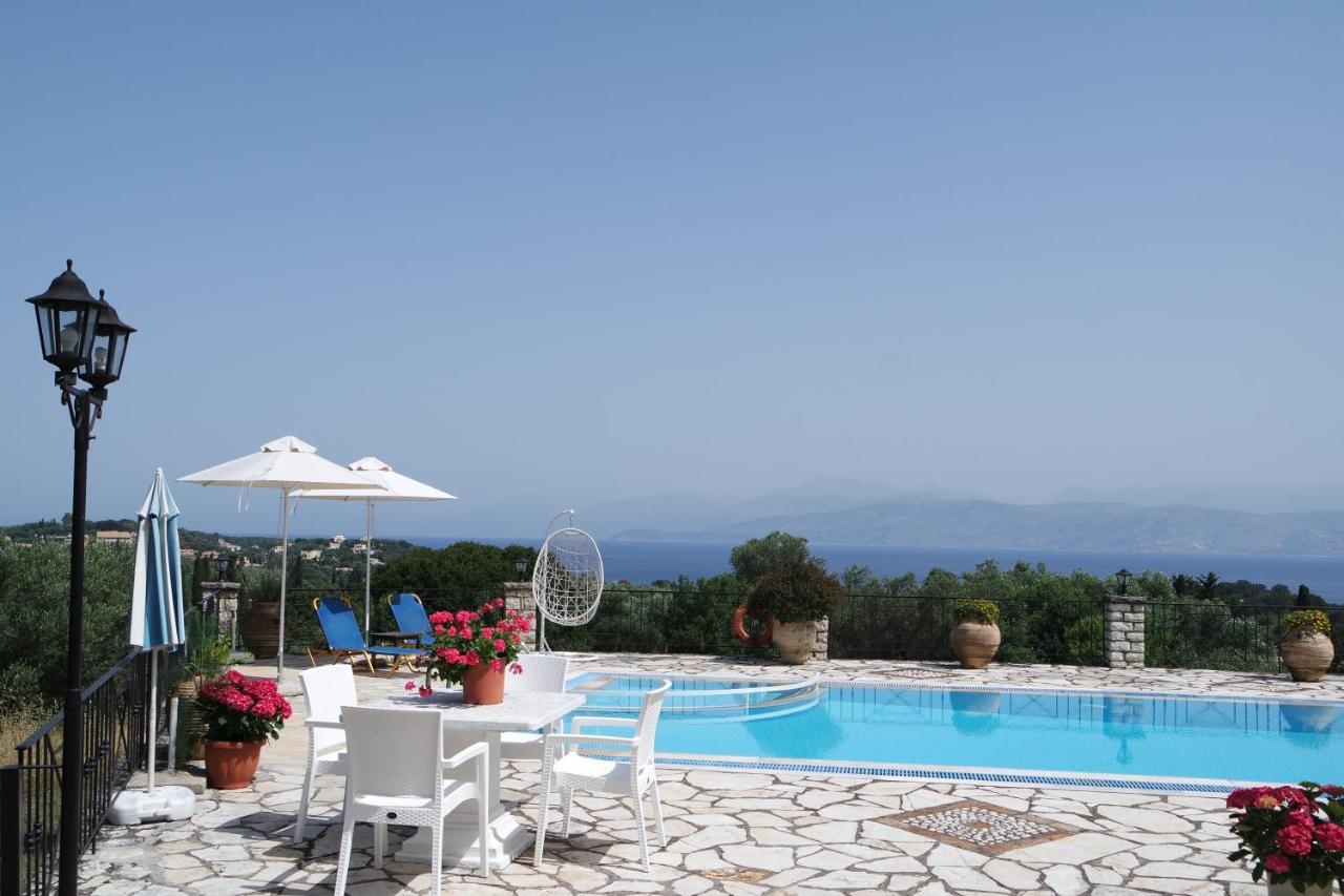 Villa Bacchus Kassiopi Corfu Exterior foto